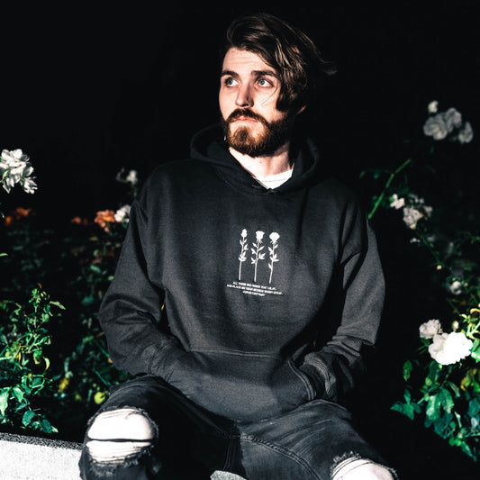 RØSES THAT I SLAY - embroidered hoodie